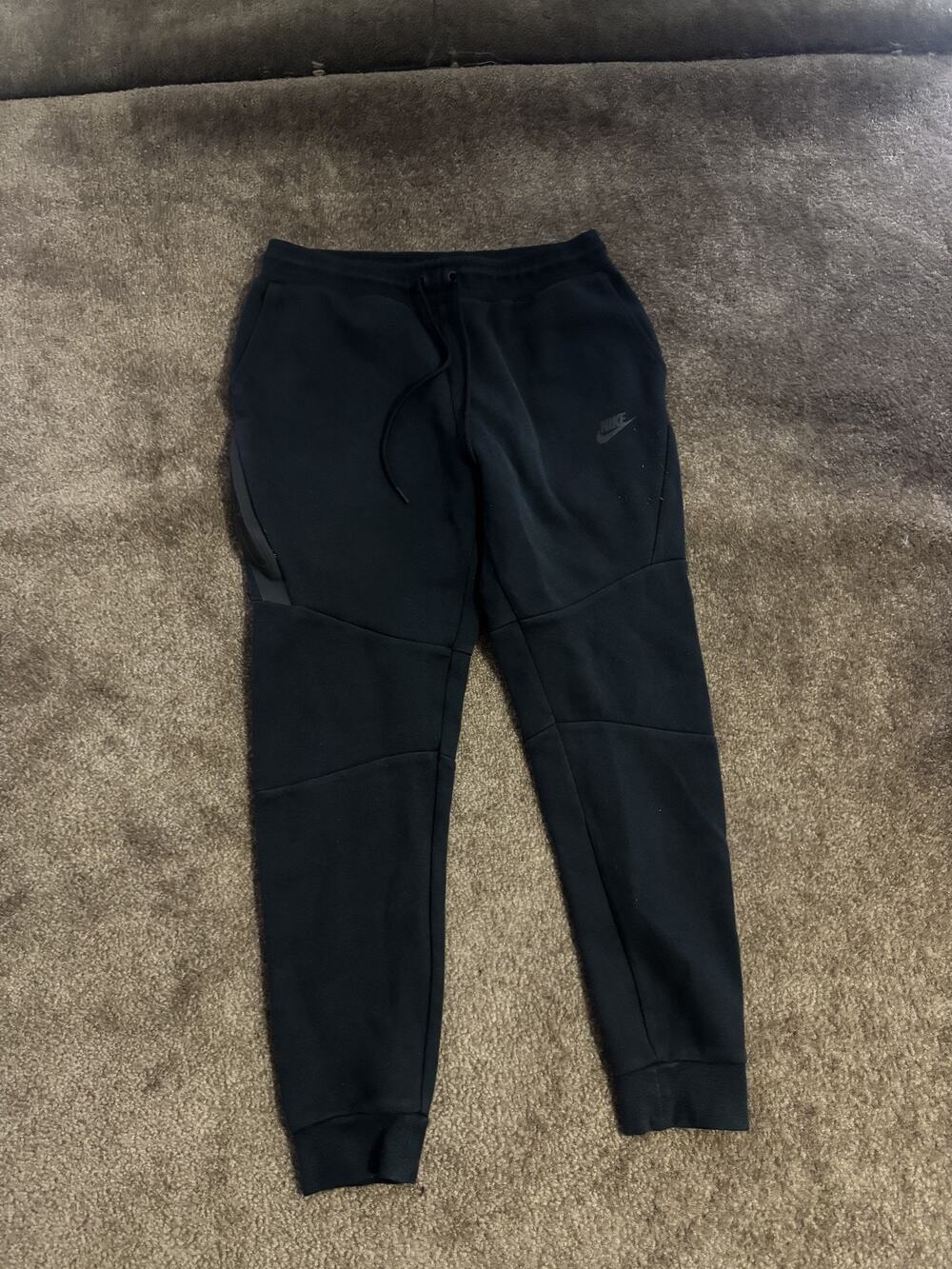 Nike Tech Fleece Slim Fit Jogger Pants Medium - Black - 805162-010